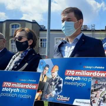 Poseł Anna Milczanowska z akcją #LiczySięPolska w Radomsku