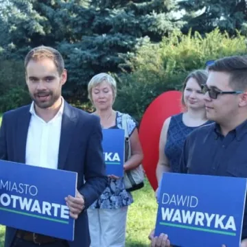 Dawid Wawryka przedstawił jedynki na listach