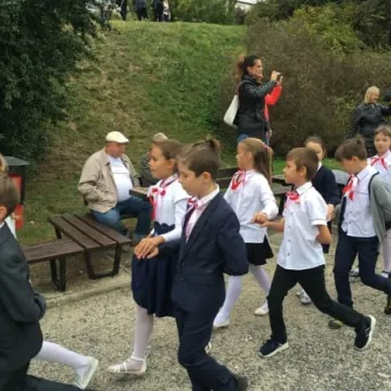 Patriotycznie w parku Solidarności