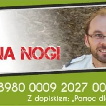 Krzysztof Skiba wspiera akcję Rafał Staje na Nogi