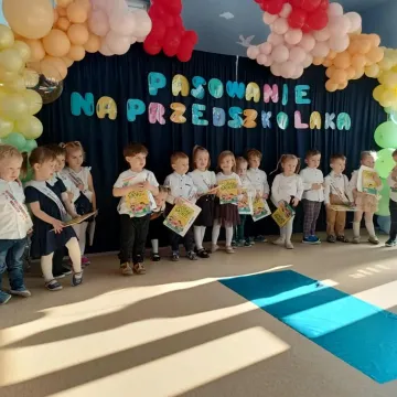 Pasowanie na przedszkolaka w Przedszkolu Samorządowym w Lgocie Wielkiej
