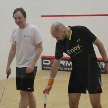Zagrali w squasha