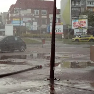 Kurtyny wodne już działają