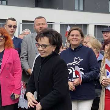 Marszałek Sejmu - Elżbieta Witek z wizytą w Strzałkowie