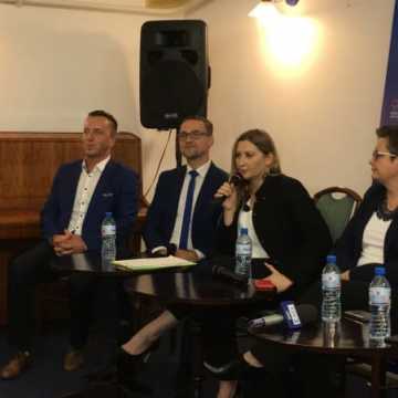 Spotkanie liderów Koalicji Obywatelskiej w Radomsku