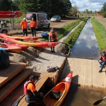 Otworzyli szlak kajakowy na Pilicy