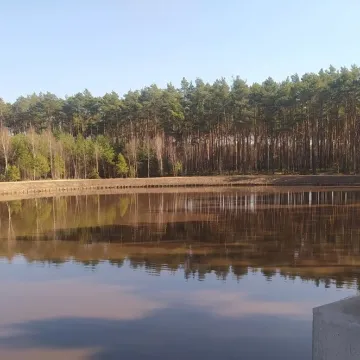 Zbiornik w Suchej Wsi zmienia oblicze