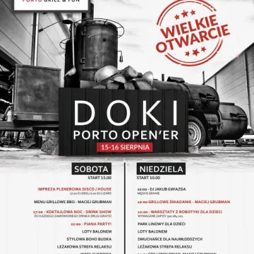 „Doki - Porto grill & fun” – nowe miejsce na kulinarnej mapie Radomska