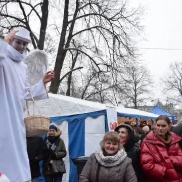 Miejska Wigilia na placu 3 Maja w Radomsku