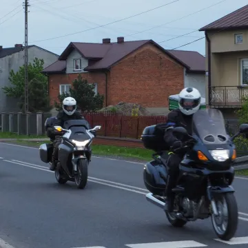 Rajd Motocyklowy Weteranów dotarł do powiatu radomszczańskiego