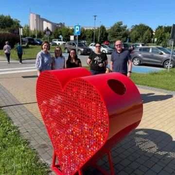 Na terenie szpitala w Radomsku jest drugie serce