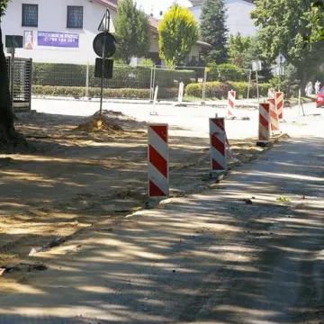 Trwa przebudowa ul. Piłsudskiego w Radomsku