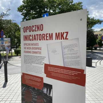 „Tu rodziła się Solidarność” – plenerowa wystawa w Radomsku