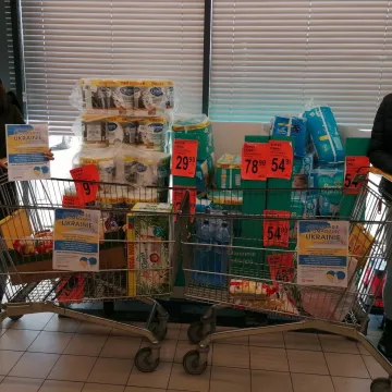 Kolejne dary dla uchodźców z Ukrainy