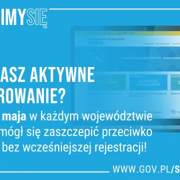 Łódzkie szczepi się w majówkę