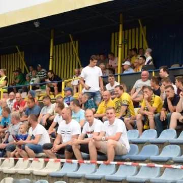 Kibice na meczu RKS Radomsko – Warta Sieradz