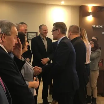 Spotkanie zarządu powiatu z władzami gmin