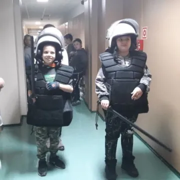 Dzieci świecą przykładem