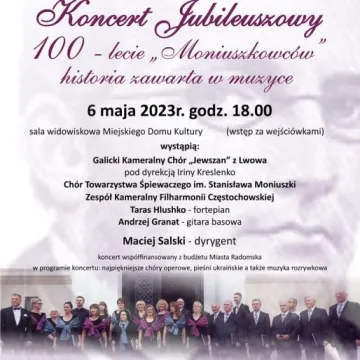 „Moniuszkowcy” zapraszają na jubileuszowy koncert