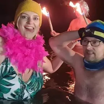 Sylwestrowo-noworoczne morsowanie