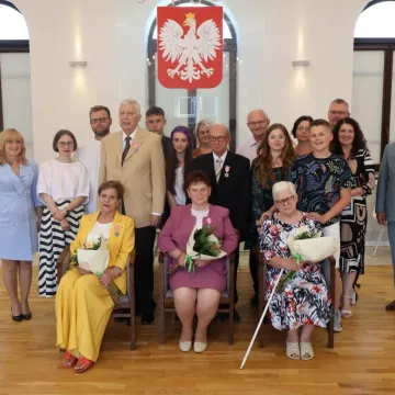 Złoci małżonkowie uhonorowani medalami