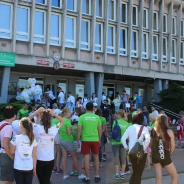 Przebiegli ulicami miasta