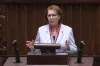 Anna Milczanowska mówiła w Sejmie o pieniądzach dla powiatu radomszczańskiego z programu Polski Ład