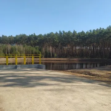 Zbiornik w Suchej Wsi zmienia oblicze