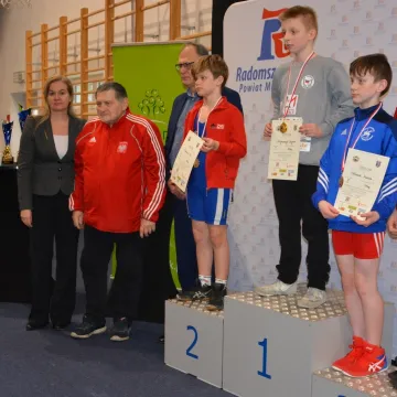 W Radomsku rywalizowali zapaśnicy z całego kraju