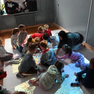 Przedszkolaki w Reymontówce na Bugaju w Radomsku