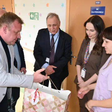 Pierwsze urodziny oddziału pediatrycznego. Oddział przyjął 800 pacjentów