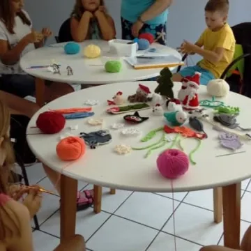 Warsztaty z szydełkowania w MDK