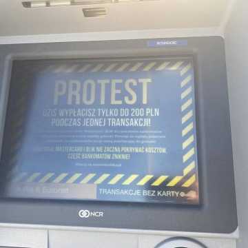 Protest sieci bankomatów Euronet w całej Polsce