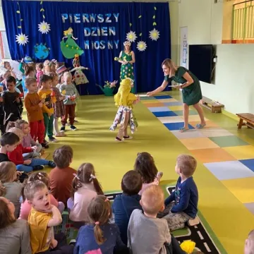 Przedszkolaki z Publicznego Przedszkola nr 9 w Radomsku powitały wiosnę