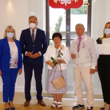 Złoci Małżonkowie uhonorowani medalami