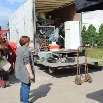 Mieszkańcy pozbywają się elektroodpadów