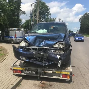 Kolizja w Strzałkowie