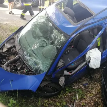 Wypadek w Strzałkowie: 5 osób trafiło do szpitala