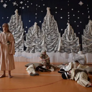 Szkolne jasełka w Kietlinie