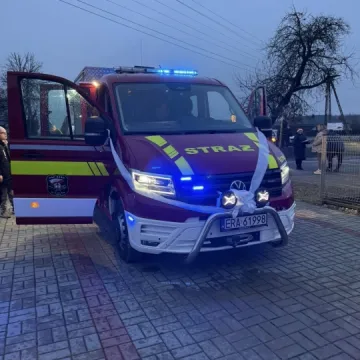 Ratowniczo-gaśniczy Volkswagen Crafter dla jednostki OSP Silnica