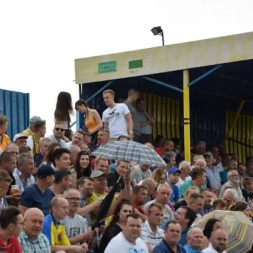 Kibice na meczu RKS Radomsko – Warta Sieradz