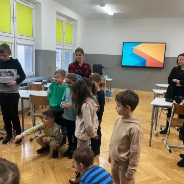 Przedszkolaki w Reymontówce na Bugaju w Radomsku