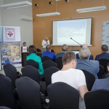 Konferencja medyczna w szpitalu 