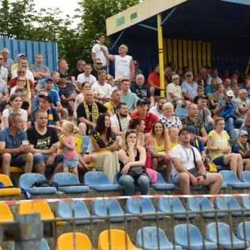 Kibice na meczu RKS Radomsko – Warta Sieradz