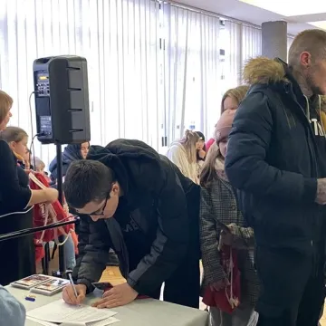 Wolontariusze WOŚP w Radomsku odebrali identyfikatory