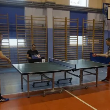 Pierwsze miejsce w tenisie stołowym dla Starostwa Powiatowego