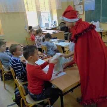  Wizyta Świętego Mikołaja w Wielgomłynach