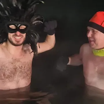 Sylwestrowo-noworoczne morsowanie