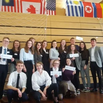 Młodzież I LO delegatami ONZ