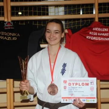 Brąz Mistrzostw Polski dla Weroniki Mazur